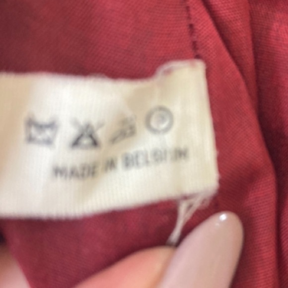 Andres New Traditionals Midi Skirt Cottagecore Cashmere Wool Lace trim Belgium - Picture 9 of 10